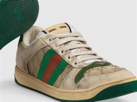 how to tell if gucci shoes are real|designer shoes that look dirty.